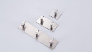 4 Cái Móc Treo Áo Tắm Khăn Tắm Tự Dính Bằng Thép Không Gỉ Gắn Tường Kiểu Nhật Phụ Kiện Nhà Tắm