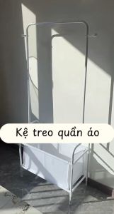 Kệ Quần Áo Có Móc Treo Túi Xách Thông Minh Tích Hợp Ngăn Để Giày Tiện Lợi Giá Để Đồ Phong Cách Hiện Đại
