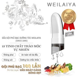 Dầu Gội Phủ Bạc Dưỡng Tóc Weilaiya 100ml (3 màu lựa chọn)