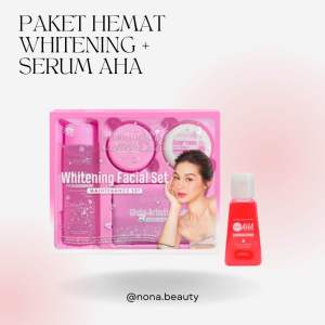 Whitening Set 4ini1 + Serum Aha Brilliantskincare Original