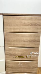 Olymplast Drawer Cabinet | Lemari Laci Susun Plastik | ODC 04/05 Wood & ODC Marble Series