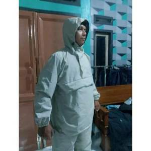 Jas Hujan Kangguru Outdoor Setelan Pria Wanita Dewasa Original Workholic Bahan Premium Import