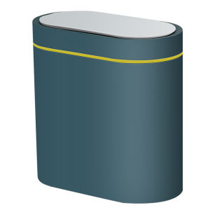 Inductive Ashbin Smart Bathroom Automatic Home Use Toilet Wastebasket Narrow Gap with Cover Electric Small
