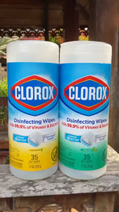 ใหม่🌟Clorox Wipes 35 แผ่น.สินค้ายอดฮิตลอดกาลจาก Costco ฆ่าเชื้อโรค99.9%สะอาดหมดจด