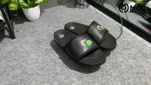 Sandal Selop Casual Pria & Wanita MCC RFS008 HULK Hitam Elegan Size 38-43