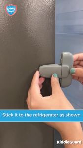 2pcs Baby Safety Lock Refrigerator Lock Child Safety Fridge lock for Kitchen and Freezer Lock T-Shape Design