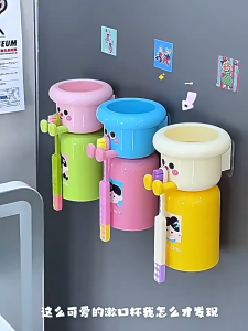 Toothbrush Holder Kit Kids Toothbrush Cup Set Tooth Brush Case Tempat Berus Gigi