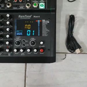 PROFESSIONAL MIXER BARETONE IKON 4 ORIGINAL 4 CHANNEL MIXER AUDIO