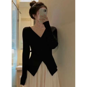 LUOFEN | French Gentle Lace Half Skirt Women Spring Fairy A-Line Unique Personality Irregular Design Gored Skirt High Waist Midi Skirt