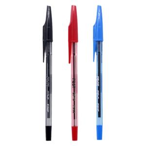 Pilot | Smooth Transparent Barrel Click-Top Classic Ballpoint Pen 0.7mm