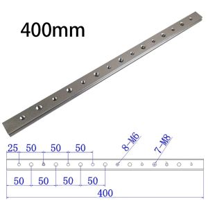 1 Thanh Trượt Hợp Kim Nhôm Cho Máy Cưa Bàn Thanh Định Vị Rãnh Chữ T Thanh Đo Góc Nghiêng Với Vít M6/M8T Phụ Kiện Định Vị Máy Phay Gỗ