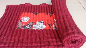 Kasur Lantai Lipat Tebal Single 80x195 x4 Cm Empuk Nyaman Anti Kempes Mudah Di Bersihkan