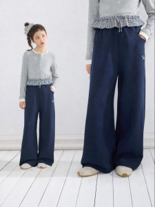 MUCMUKN | Antibacterial Tencel Cotton Grid Horse Printed Leisure Pants