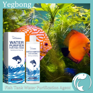 Yegbong Fish Tank Water Clarifying Agent Aquarium Water Clarifying Agent Household Fish Tank Cleaning Agent 100ML
