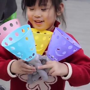 Trẻ Em Xếp Hình Ném Máy Phóng Bóng Cha Mẹ-Con Tương Tác Vui Vẻ Co Giãn Máy Phóng Trò Chơi Ngoài Trời Cha Mẹ-Con Thể Thao Bóng Đồ Chơi