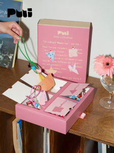 จี้ห้อยกระเป๋า Puui Original Keychain สร้อยคอตุ๊กตาผู้หญิง จี้ห้อยคุณภาพสูง ของขวัญสร้างสรรค์ เหมาะสำหรับรถ