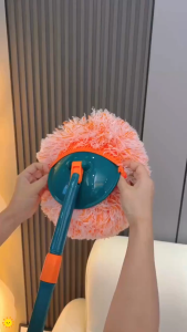 Floor Mop with Extendable Long Handle Car Cleaning Mop Retractable Glass Wiper Window Cleaner Brush