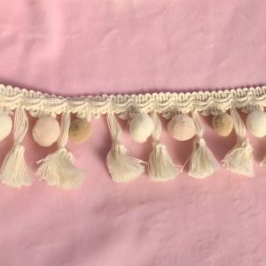 โบว์ขนสีสันสดใส 5 ซม. ทำมือสำหรับตกแต่งบ้านและเสื้อผ้า เครื่องประดับผ้าฝ้าย ขอบลูกไม้ งานฝีมือ DIY แหล่งกำเนิดจีนแผ่นดินใหญ่