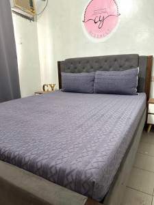 Embossed No Lukot Bedsheet by CY
