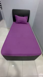 2in1 Single Fitted Bedsheet Cadar tilam
