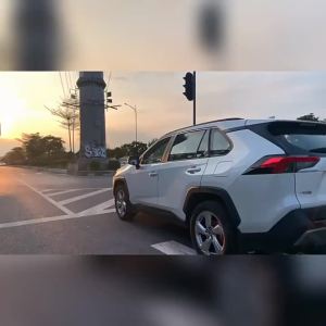 Ốp Trang Trí Viền Cửa Gió Cá Mập Mạ Crôm Cho Xe Toyota RAV4 XA50 Hybrid 2019-2025 Phụ Kiện Trang Trí