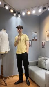 Áo polo nam P005 98WEAR - áo phông nam nữ chất thun cá sấu đồ hè thoáng mát co dãn .