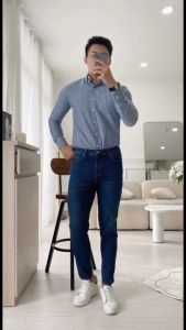 Áo Sơ Mi Nam Cao Cấp Multi Color Mini Stripes OXOFRD SHIRT BY COTTON