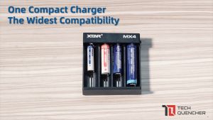 XTAR MX4 Battery Charger - USB-C - 21700 18650 AA AAA - 3.2v LiFePO4 - 3.7V 1.5v Li-ion -1.2v Ni-MH