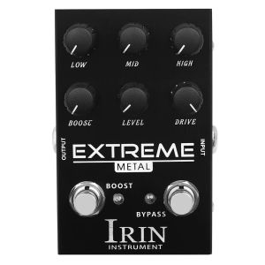 IRIN | IRIN AN-42 Extreme Metal Distortion Guitar Effects Pedal High Gain Overdrive Electric Guitar Accessory Part