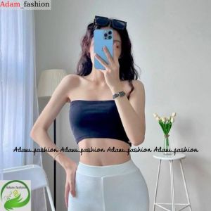 Áo ống nữ áo thun crotop dáng ngắn chất cotton mềm mịn Adam_fashion