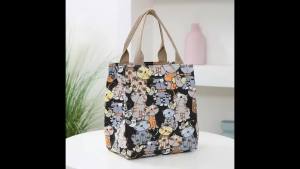 Handbag for Bringing Lunch to Work Hand-Held Lunch Box Bag Bag for Commuting Outside Moms Bag