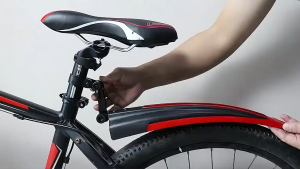 MTB Cycling Accessories 1Pair Universal Removable Mudguard Front Rear Bike Tire Rain Mud Protection Fender