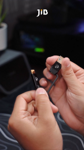 USB-C CABLE (สายยูเอสบีซี) ORICO USB-C 3.2 HIGH-SPEED DOUBLE-HEADED DATA CABLE (BLACK) (ACC32-10-BK-BP-HW)