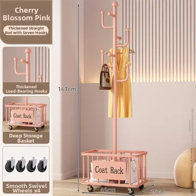 HAOMEIJIA | Luxury Moveable Clothes Rack