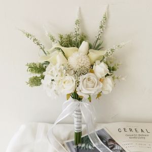 Wedding Simulation Hand Flower Bouquet
