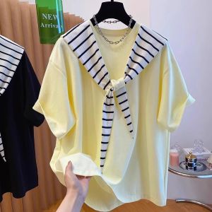 AIYITI | New Fashion Summer T-Shirt Slimming and Concealing Large Size