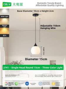 DGY | Modern Minimalist Creative Pendant Light