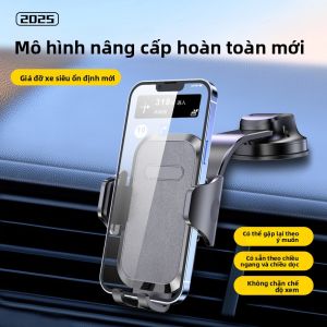 HELLOLEIBOO | Đế Đỡ Điện Thoại Ô Tô Dùng Hút Chân Không