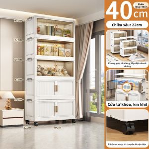 LIWAN | Tủ Lưu Trữ Đa Tầng Gấp Được Cho Trẻ Em