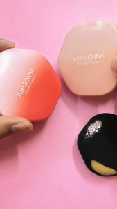 Phấn Má Hồng Highlight TOP SONNA 2in1 – Blush Bắt Sáng Tự Nhiên Lâu Trôi Hộp Có Gương