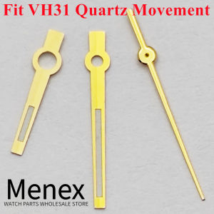 Menex Green Luminous Watch Hands Silver Gold Rose Gold Fit VH31 Quartz Movement 8mmX12mmX12.5mm Watch Accessories