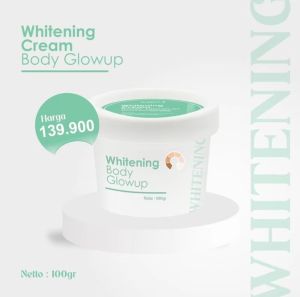 [ SIAP KIRIM GLUGHAVA ] GLUGHAVA WHITENING CREAM BODY GLOWUP BOOSTER BPOM ORI