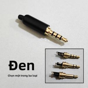 1PC 3.5mm Kết Nối Âm Thanh Nam Cắm Tai Nghe Jack 2/3/4 Cực Tai Nghe Sửa Chữa Cáp Aux 3.5mm Jack Adapter Cho DIY Sửa Chữa Loa