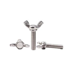 OPPU | 304 Stainless Steel Butterfly Wing Screw Quarter 20 Fifth 16