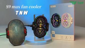 TNW S9Max Fan Cooler Pendingin hp Cooling Fan Gaming Cooler HP Mobile Phone 3 Mode Cooler Game Radiator