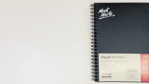 Mont Marte Signature Visual Art Diary 110Gsm 120 PageA3 A4 and A5