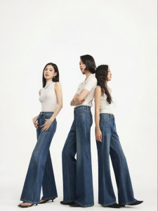HIPPIE MISS | Custom High-adaptability Flared Stretch Slim-fit Womens Jeans