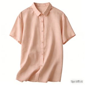 XIAOMENG | Áo Sơ Mi Nữ Vintage Form Rộng
