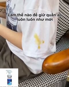 [Tặng Vòi + Khăn] Dung Dịch Tẩy Trắng Quần Áo Asaki 500ml Tẩy Mốc Ố Vàng Không Phai Màu - Dùng Cả Vải Trắng Màu