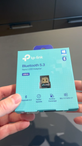 TP Link UB500 Nano USB Bluetooth 5.0 – Plug & Play Windows 11/10/8.1 Kompatibel hingga 7 Perangkat